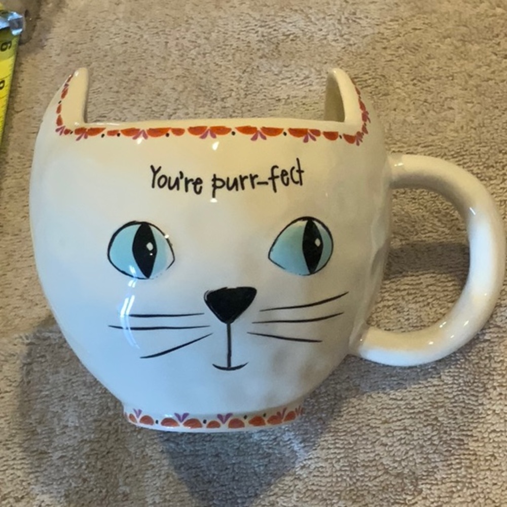 Natural life you’re perfect kitty cat large mug